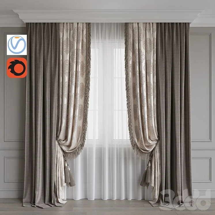Set of curtains 84